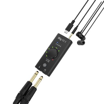 Imagem de Interface de áudio para guitarra IK Multimedia iRig HD X 96kHz 24-bit