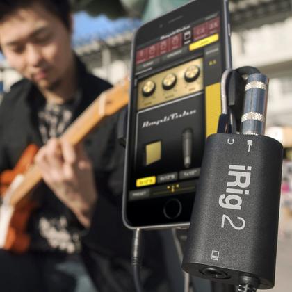 Imagem de Interface de áudio para guitarra portátil IK Multimedia iRig 2