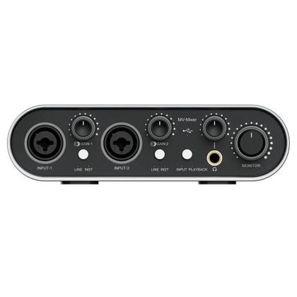 Imagem de Interface de áudio para mac/windows com 2 entradas xlr1/4