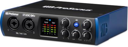 Imagem de Interface de áudio PreSonus Studio 24c 2x2, 192kHz com software