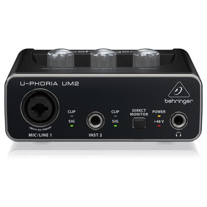 Imagem de Interface De Áudio Profissional Behringer Para Gravação UM2