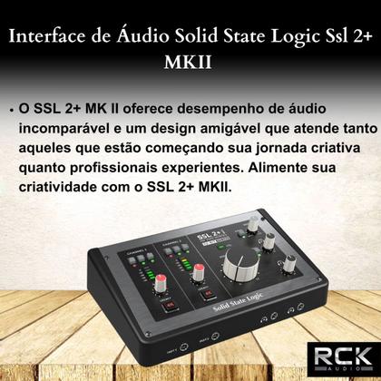 Imagem de Interface de Áudio Solid State Logic Ssl 2+ MKII