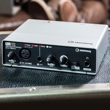 Imagem de Interface de Áudio Steinberg UR12 Yamaha USB 2.0 Audio Midi