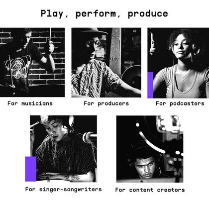 Imagem de Interface de áudio USB Arturia MiniFuse 1 com software - preto