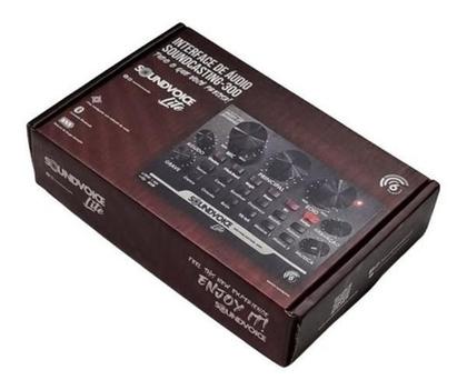 Imagem de Interface de Áudio USB Celular Soundcasting-300 - Preto