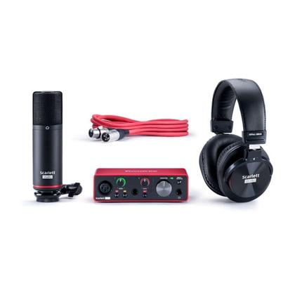 Imagem de Interface de Áudio USB Focusrite Scarlett Solo Studio Pack 3ª Geração