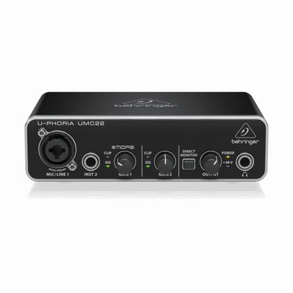 Imagem de Interface de Áudio USB U-Phoria UMC22 - Behringer
