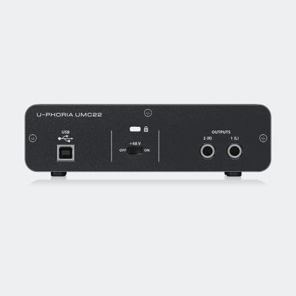 Imagem de Interface de Áudio USB U-Phoria UMC22 - Behringer