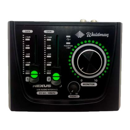 Imagem de Interface De Audio Waldman Nexus 2go Usb 2 Canais Combo
