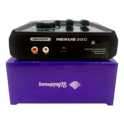 Imagem de Interface De Audio Waldman Nexus 2go Usb 2 Canais Combo