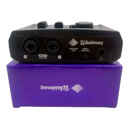 Imagem de Interface De Audio Waldman Nexus 2go Usb 2 Canais Combo