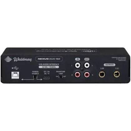 Imagem de Interface de audio waldman nexus duo 192 preto 2 canais