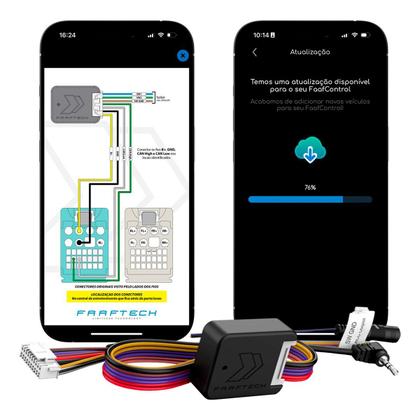 Imagem de Interface de Volante Universal pSom Automotivo c/Retenção de Comandos FAAFCONTROL Chrysler Faaftech