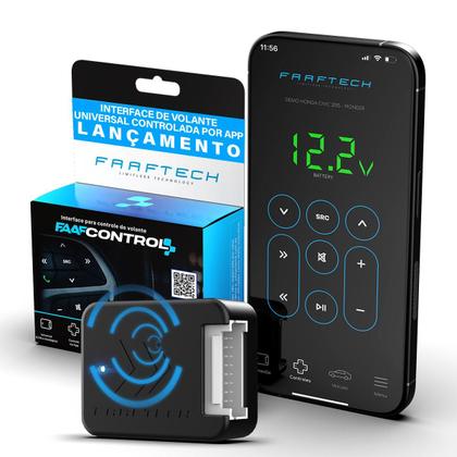 Imagem de Interface de Volante Universal pSom Automotivo c/Retenção de Comandos FAAFCONTROL Chrysler Faaftech