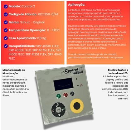 Imagem de Interface Eletrônica Para Compressor Rotativo De Parafuso Schulz Control II - 012.1350-0/At