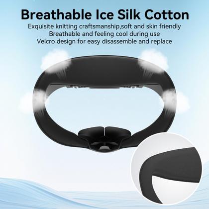 Imagem de Interface facial com ventilador de resfriamento para Meta Quest 3S Oculus Quest