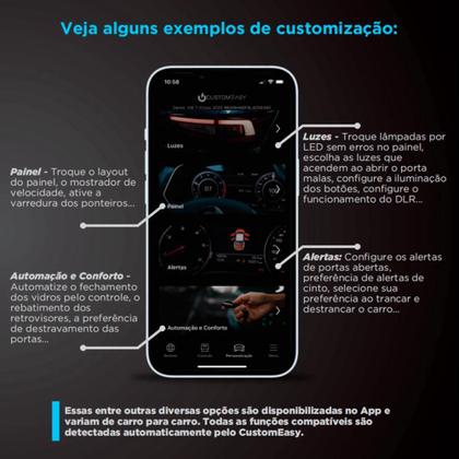 Imagem de Interface Ford Maverick Ativação de Subida dos Vídros Com um Toque 