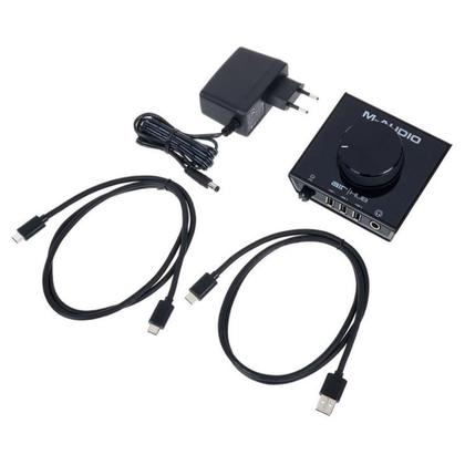 Imagem de Interface M-Audio Monitoramento De Áudio Air Hub Usb Cor Preto