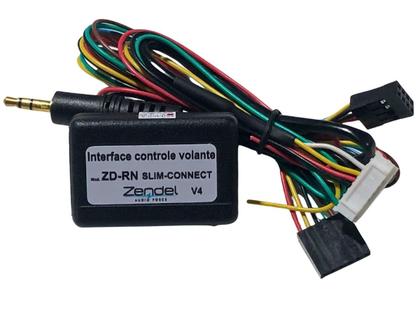 Imagem de Interface para comando do som  volante central linha renault v4 resistente facil instalaçao zd-rn v4