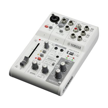 Imagem de Interface Yamaha AG03MK2 B Live Streaming Pack White