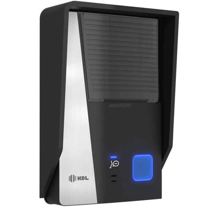 Imagem de Interfone Porteiro Eletrônico Residencial Áudio Advance Hdl com Fechadura C90 Cinza