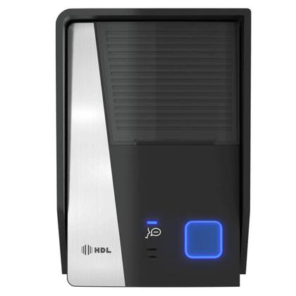 Imagem de Interfone Porteiro Eletrônico Residencial Áudio Advance Hdl com Fechadura C90 Cinza