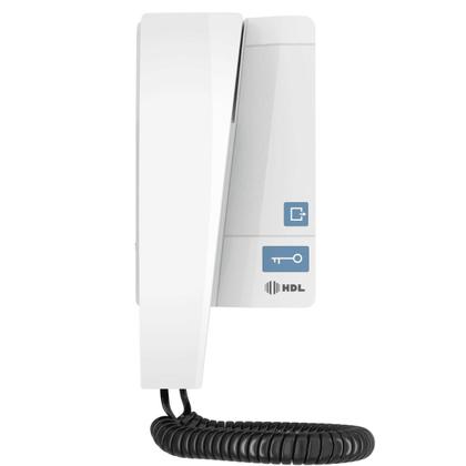 Imagem de Interfone Porteiro Eletrônico Residencial Áudio Advance Hdl com Fechadura C90 Cinza