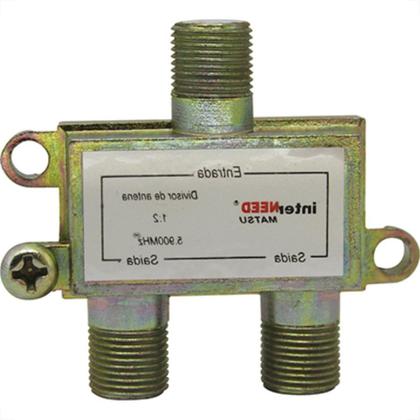 Imagem de Interneed Divisor Cabo Coaxial  2X75 - Kit C/10 Pc