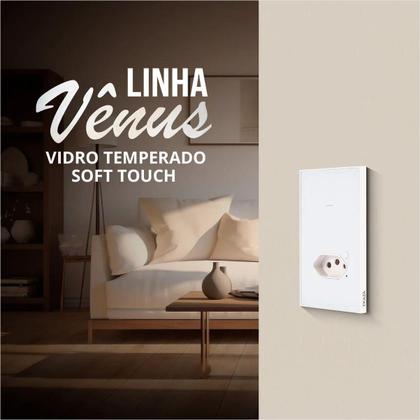 Imagem de Interruptor 1 Botão Tomada Inteligente Vênus Eka Wi-Fi