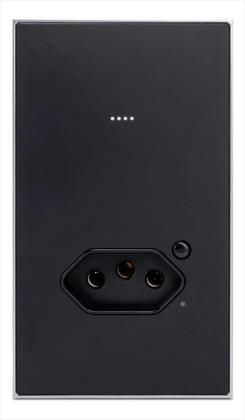 Imagem de Interruptor 1 Botão Tomada Inteligente Vênus Ekaza Wi-Fi Preto