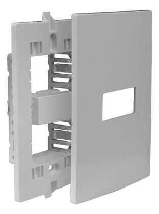 Imagem de Interruptor 1 simples 10a - pl 4x2 - 250v - modelo i9 - ilumi