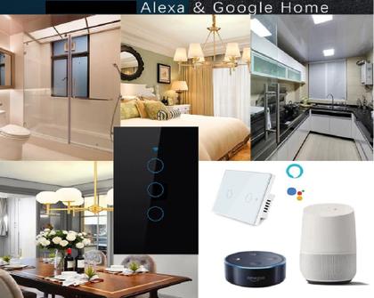 Imagem de Interruptor 1 Via WIFI parede - Casa Inteligente-Smart Life