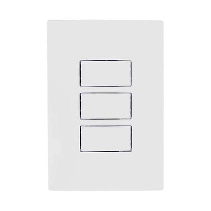 Imagem de Interruptor 2 Teclas Paralelas Completo 10A Linha I9 - Ilumi