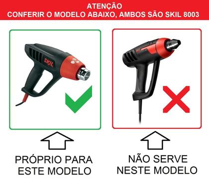 Imagem de Interruptor 220v P/ Soprador Térmico Skil 8003 Antigo Original
