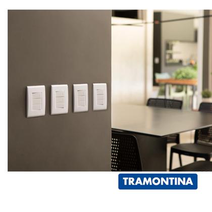 Imagem de Interruptor 3 Teclas Tramontina Liz Kit Com 2 Unidades