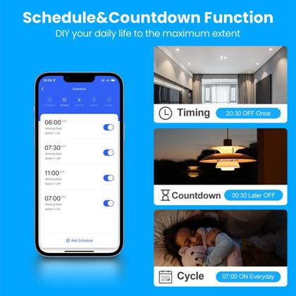 Imagem de Interruptor 4 Botões 4x4 Preto com Tomada Touch Wi-fi Tuya