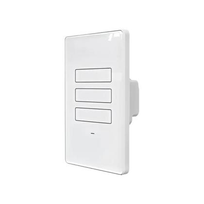 Imagem de Interruptor AGL Wi-Fi Touch, AGL Home, Comando de Voz, 3 Teclas, Branco