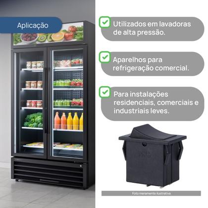 Imagem de Interruptor Bipolar L/ D Tecla Preta 30223 MarGirius