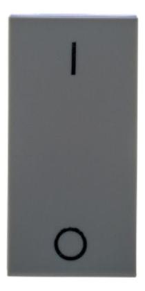 Imagem de Interruptor bipolar simples cinza 612005cz pial plus +