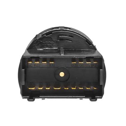 Imagem de Interruptor Botão Chave de Luz Rotativo Simples Farol Golf 1999 a 2011 Bora 2000 a 2005 Kostal 4052034 Original 