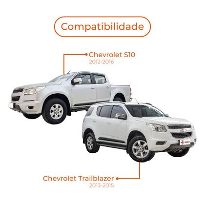 Imagem de Interruptor Botão Comando Vidro Elétrico Chevrolet S10 Motorista 2012 a 2015 Lado Esquerdo Reposição