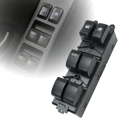 Imagem de Interruptor Botão Comando Vidro Elétrico Chevrolet S10 Motorista 2012 a 2015 Lado Esquerdo Reposição