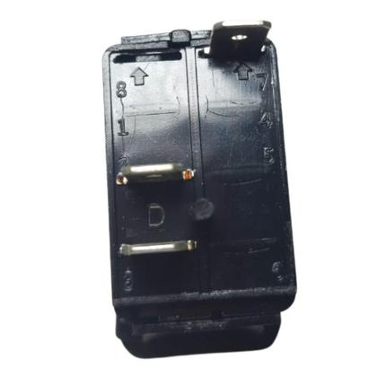 Imagem de Interruptor Branco Momentâneo 3 Pinos Com Led Branco