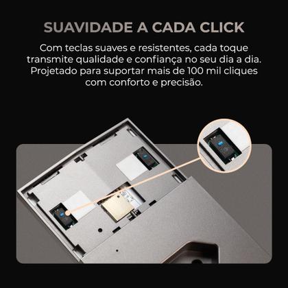 Imagem de Interruptor Com Tomada 10a Mercúrio Lite 2 Botões Zigbee 3.0 Ekaza