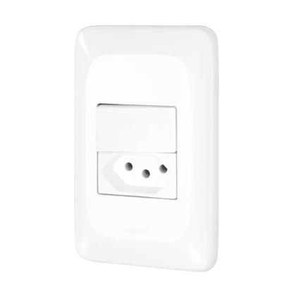 Imagem de Interruptor Com Tomada 20A PIAL PoP Simples Conjunto 4x2 LGX10320