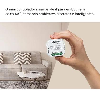 Imagem de Interruptor Controlador de Cargas Wifi 1/1 Ews 211 Intelbras