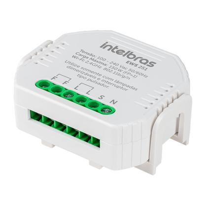Imagem de Interruptor controlador dimmer smart wi-fi ews 251 intelbras