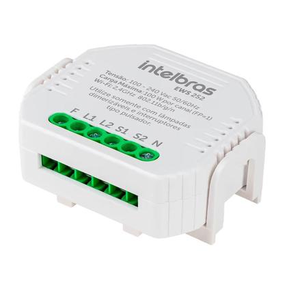 Imagem de Interruptor Controlador Dimmer Smart Wi-Fi Intelbras Ews 252