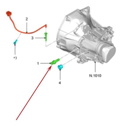 Imagem de Interruptor da luz de re ecosport 4x2 cambio ib5 flex 2010 2011 2012