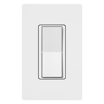 Imagem de Interruptor de acessórios Lutron Caseta Smart Claro DVRF-AS-WH Branco